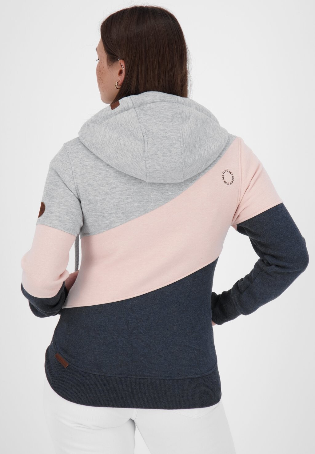 

Толстовка на молнии STEFFIAK alife & kickin, цвет Mottled Blue