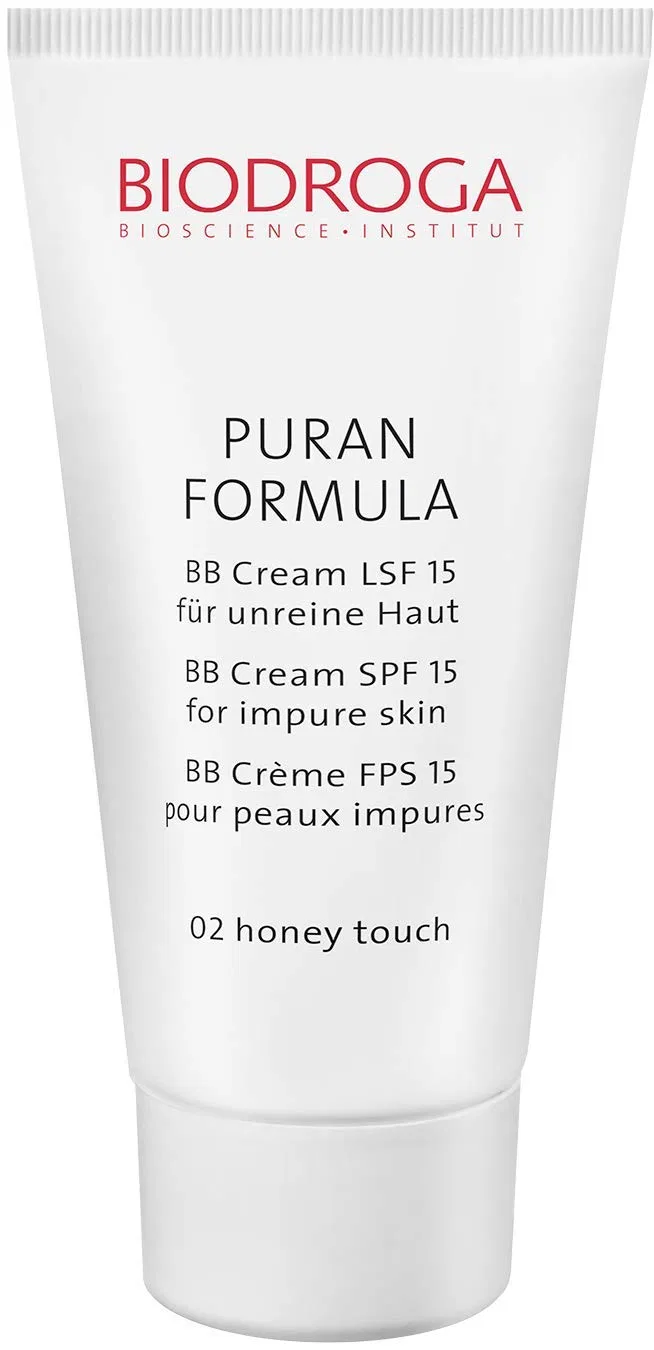 BB-крем Biodroga Puran Formula Honey Touch для проблемной кожи, SPF 15, 40 мл Biodroga
