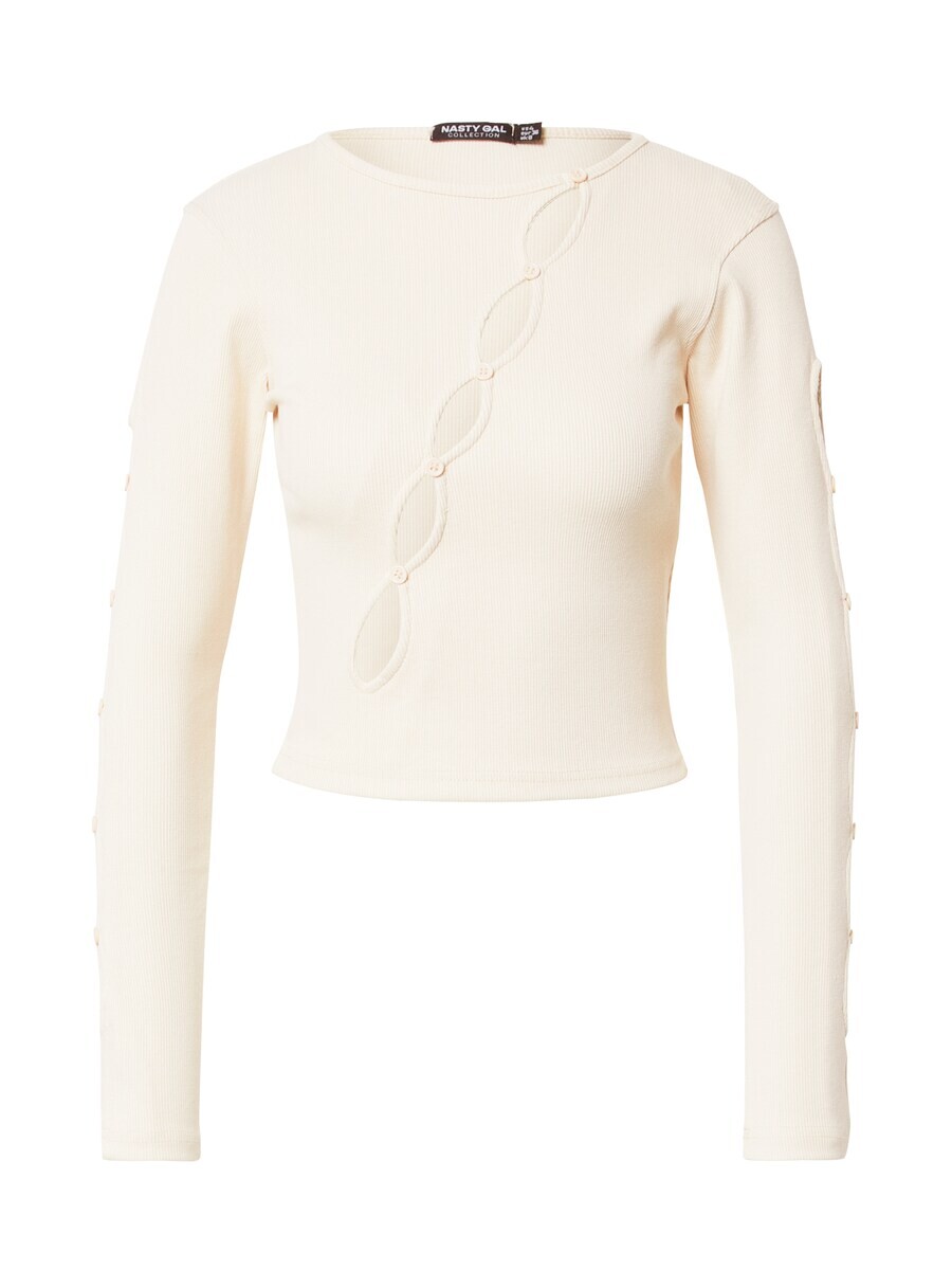 

Лонгслив Nasty Gal Shirt, экрю