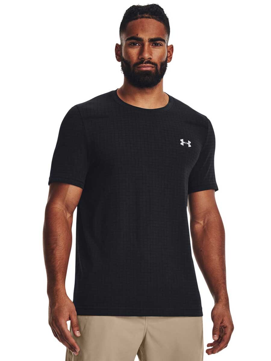 

Футболка Under Armour Seamless Grid SS, черный