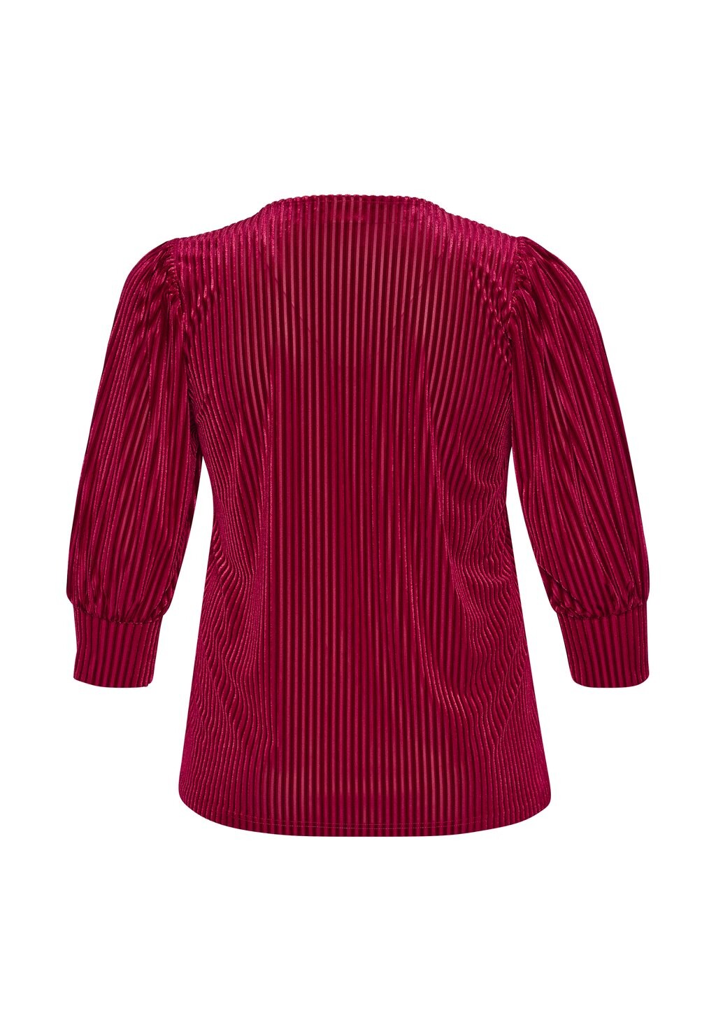 

Блуза CACANNA Kaffe Curve, темно-красный