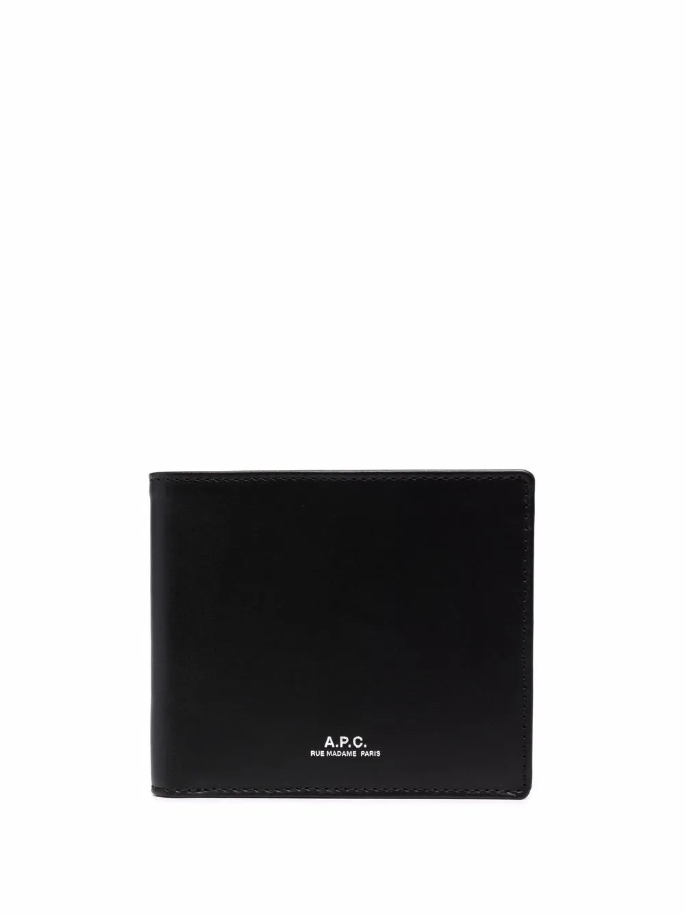 

Кошелек с логотипом A.P.C., черный