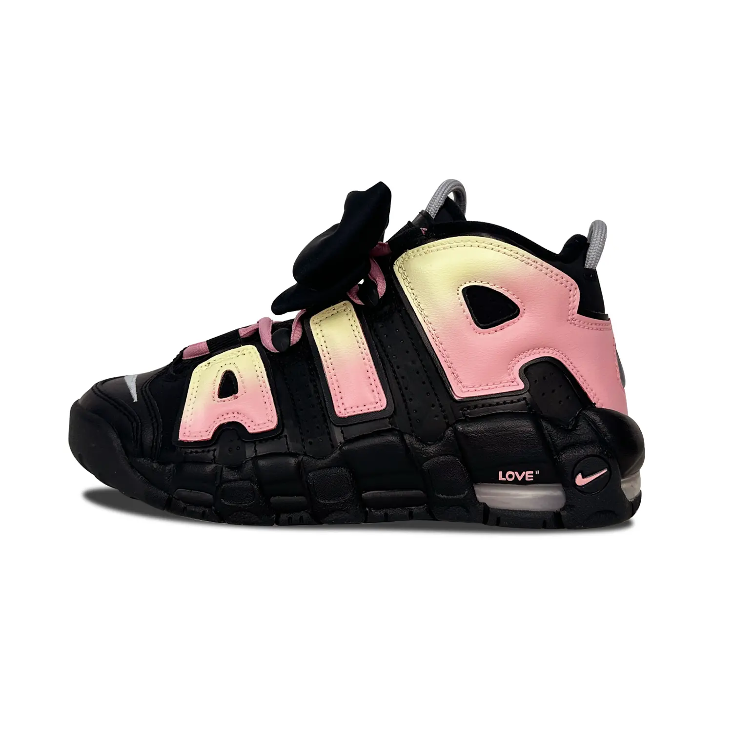 

Кроссовки Nike Air More Uptempo Vintage Basketball Shoes Women's Mid-Top Black