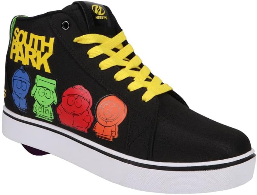 

Кроссовки Heelys Unisex-Adult Racer South Park, черный/желтый