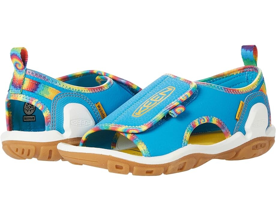 

Сандалии Keen Knotch River Open Toe, цвет Tie-Dye/Vivid Blue