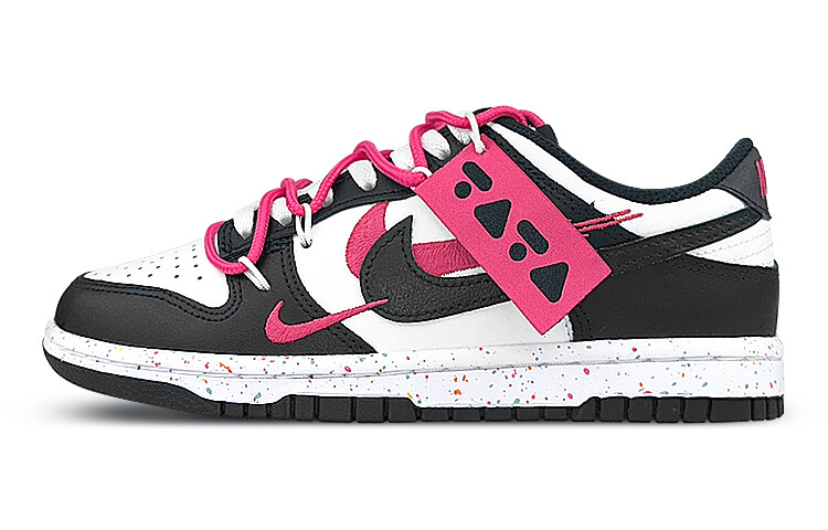 

Кроссовки Nike Dunk Low, розовый/черный