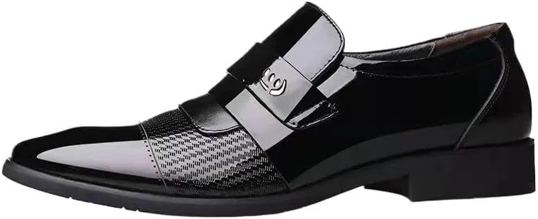 Лоферы кожаные Formal Oxford Shoes Black UOPYNE