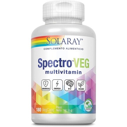

Вегетарианские капсулы Spectro 180, Solaray