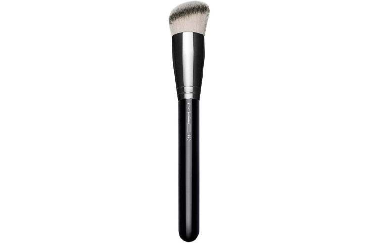 Кисть для тональной основы макияж кисть гипоаллергенная 1 шт MAC — фото 2