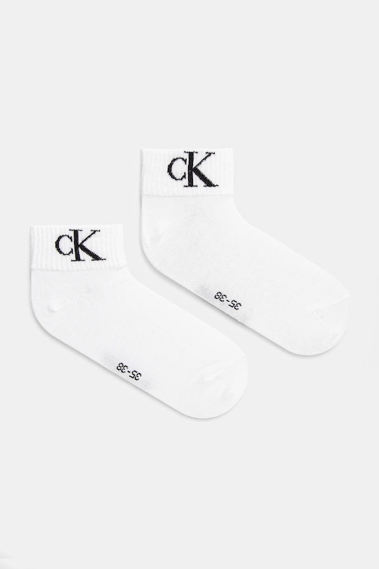 

Носки 2 пары Calvin Klein Jeans, белый