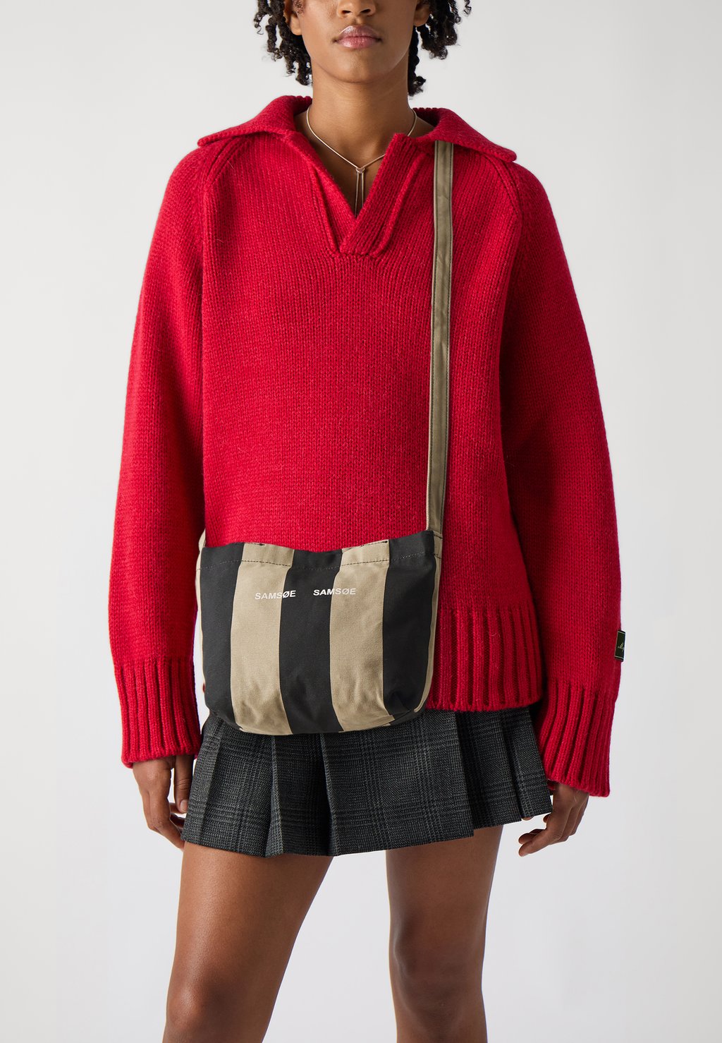 

Сумка через плечо SAFRINKA MINI - Across body bag Samsøe Samsøe, черный