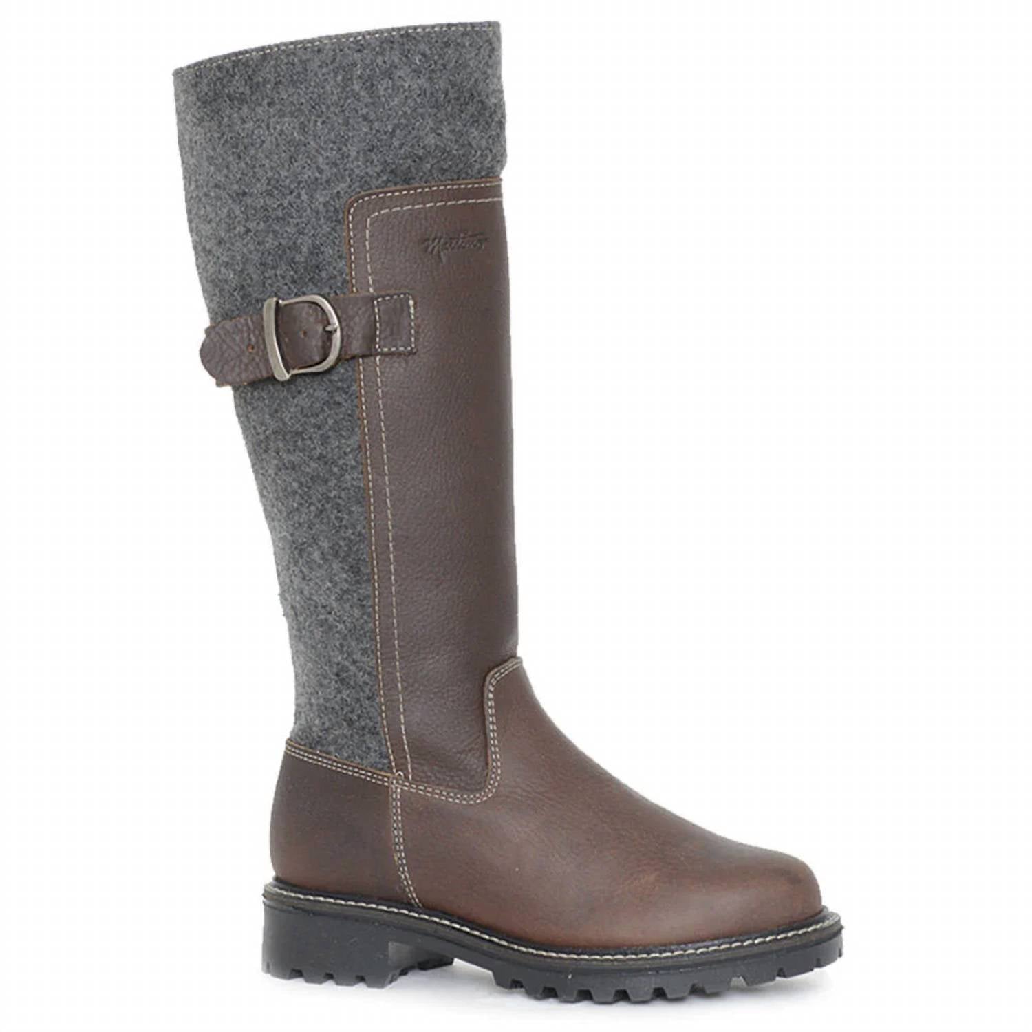 Женские водонепроницаемые ботинки Northern в коричневом цвете Toe Warmers — фото 2