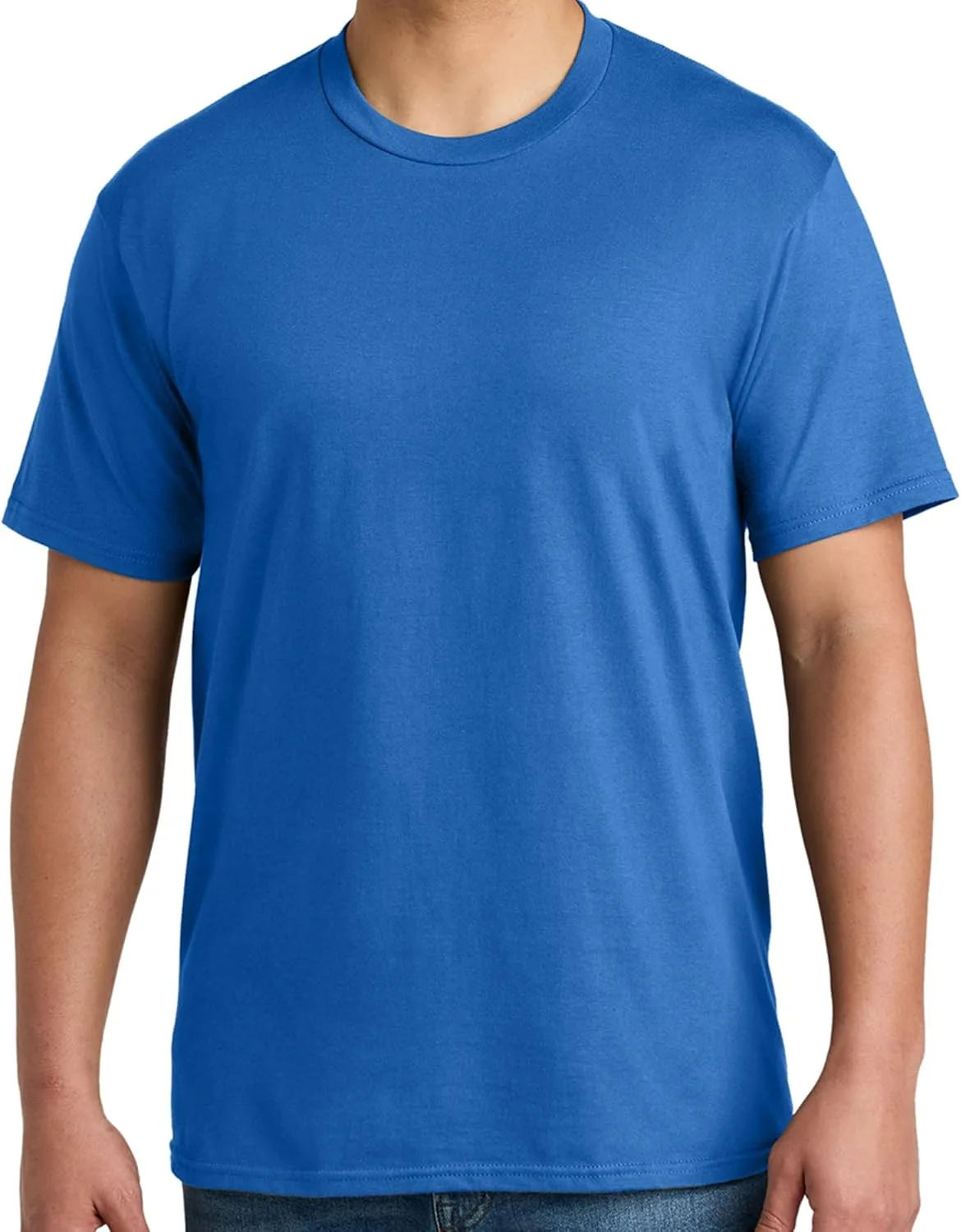 

Мужская футболка с коротким рукавом и круглым вырезом из плотного хлопка 5.3 oz, Rip Collar, размер: S-5XL Crown Craze