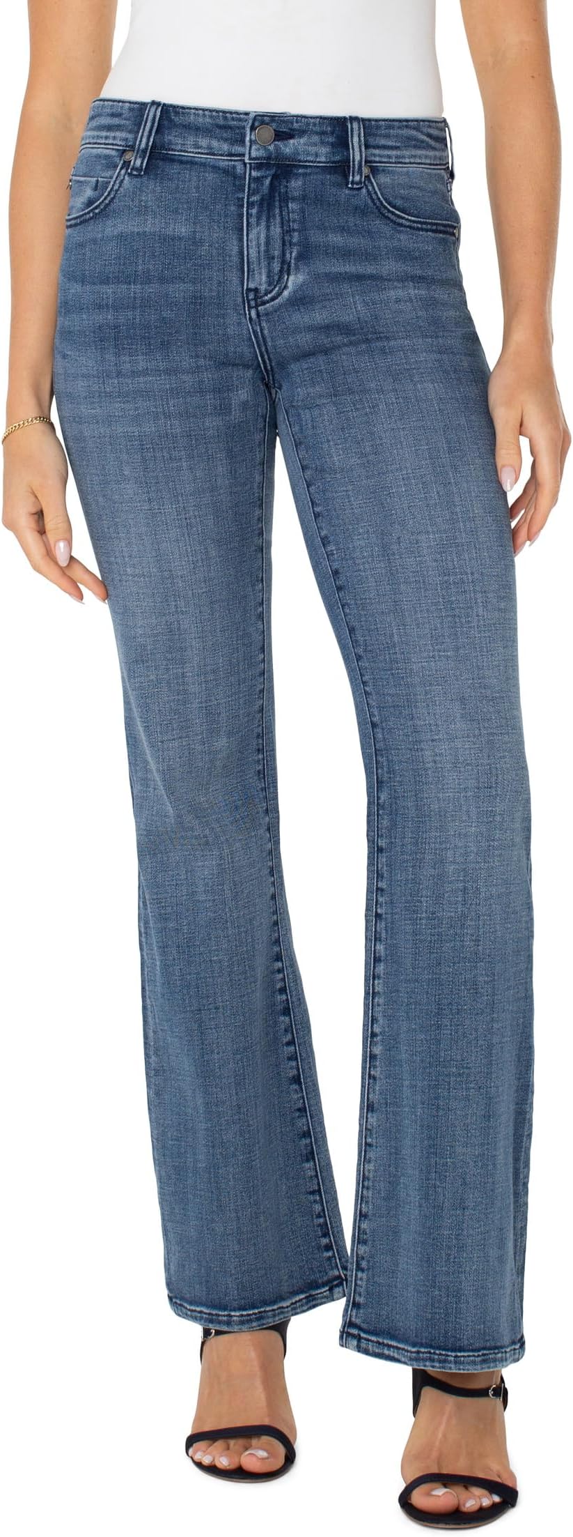 

Джинсы Liverpool Los Angeles Hannah Flare 32" Jeans, цвет Jensen