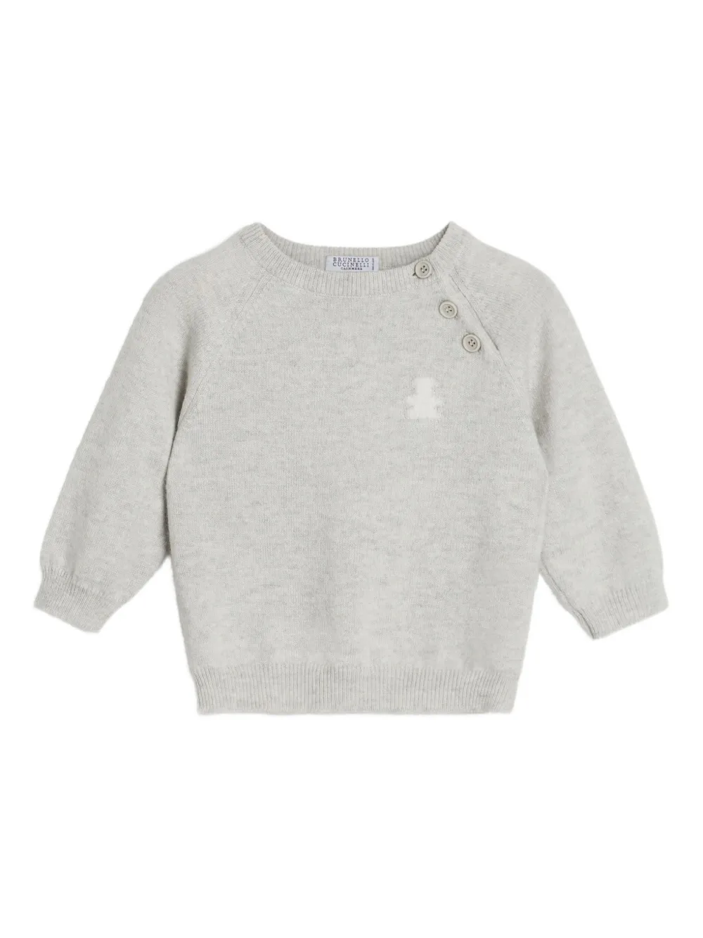 

Свитер Bernie Baby Brunello Cucinelli Kids, серый