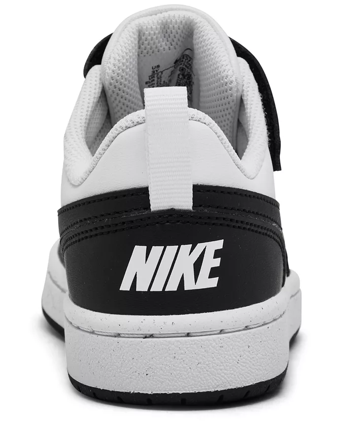 Детские повседневные кеды Court Borough Low Recraft с застежкой на липучке от Finish Line Nike, мультиколор — фото 4