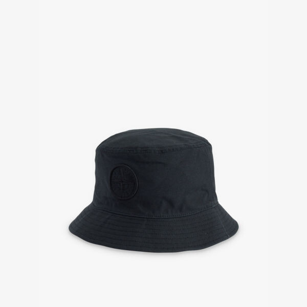 

Панама Compass-Patch из хлопчатобумажной ткани Stone Island, синий