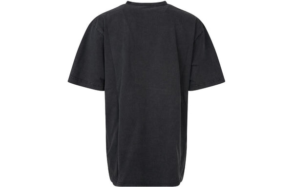 Футболка property vintage t-shirt large fit 'washed black' Balenciaga, черный — фото 2