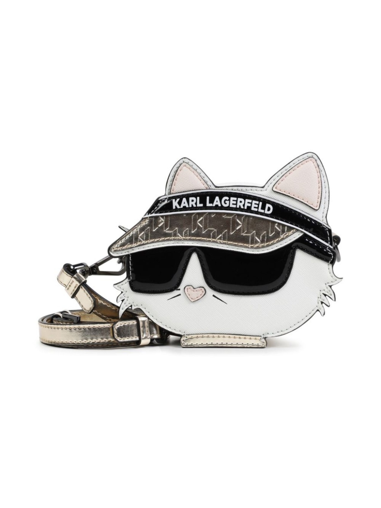 

Karl Lagerfeld Kids сумка через плечо Choupette, белый