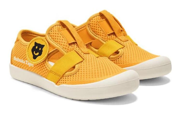Кроссовки Onitsuka Tiger MEXICO 66 Kids Lifestyle Shoes Kids Low-top Yellow, желтый — фото 3