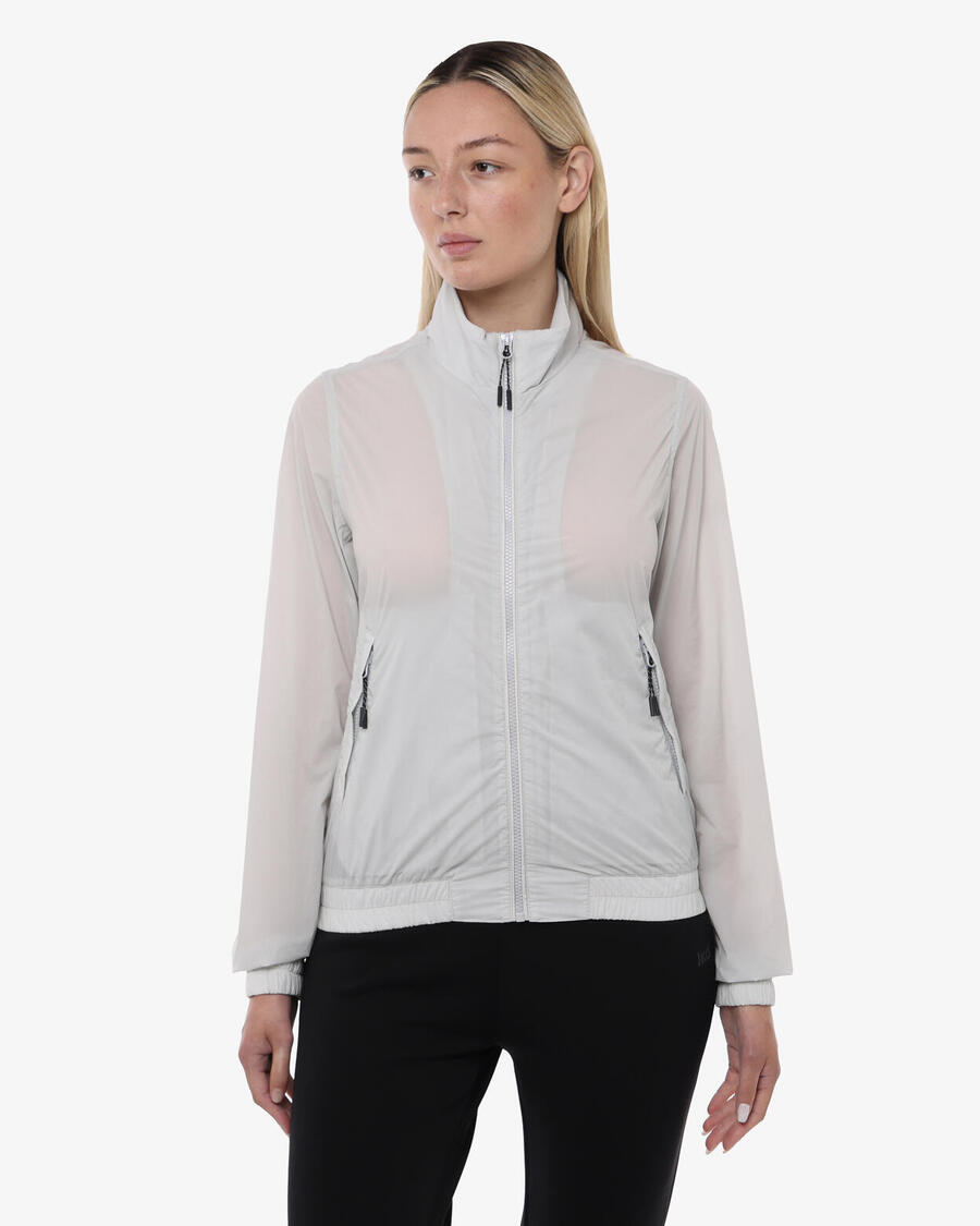 

JAKED Женская синтетическая фитнес-куртка Off-White