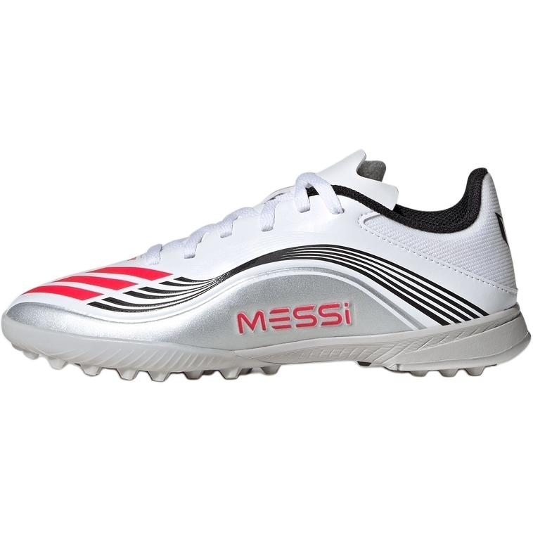 

Футбольные бутсы для детей коллекции F50 Messi Collection с низким верхом, устойчивые к истиранию Adidas, белый