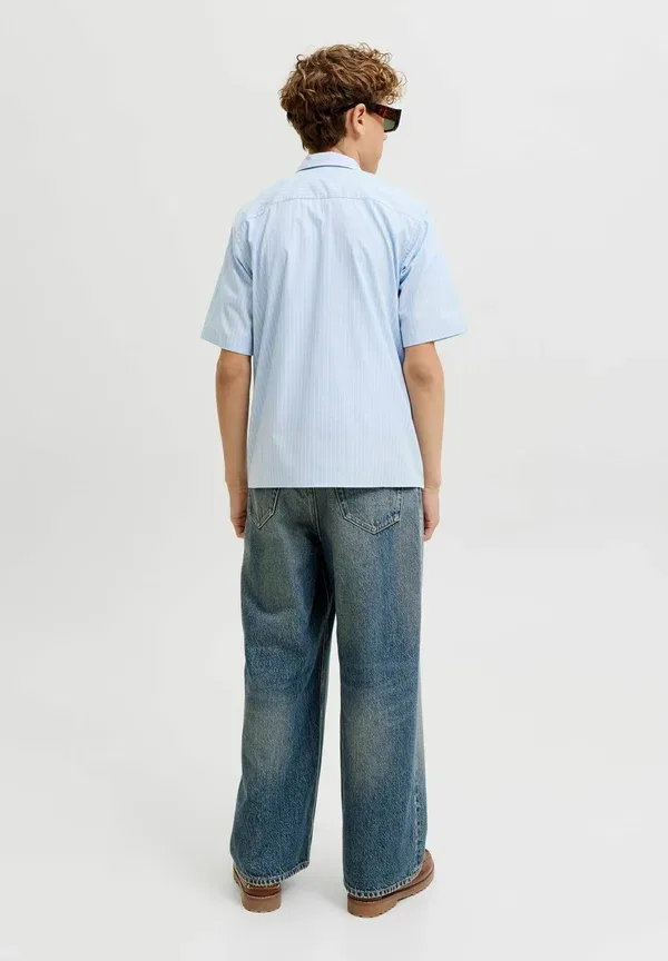 Рубашка гавайская Jack & Jones Junior, кашемирово-синий — фото 3