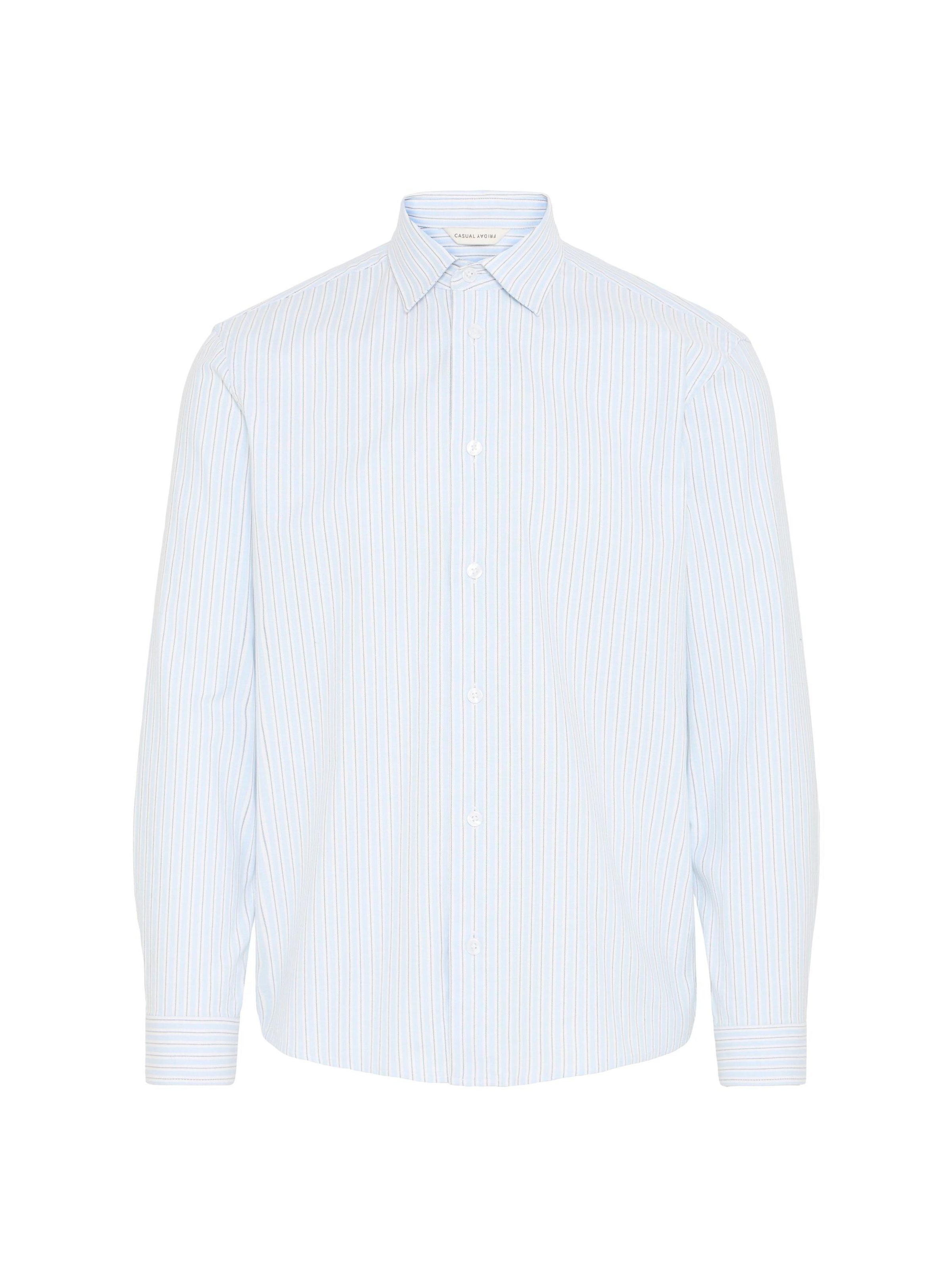 

Casual Friday Рубашка на пуговицах комфортного кроя 'CFBostrom' в небесно-голубом цвете