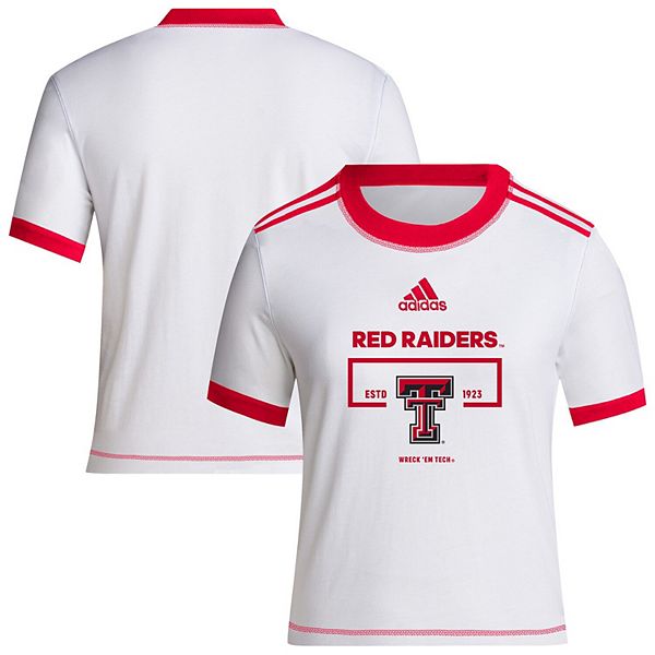 Мужская футболка с принтом Texas Tech Red Raiders Adidas — фото 2
