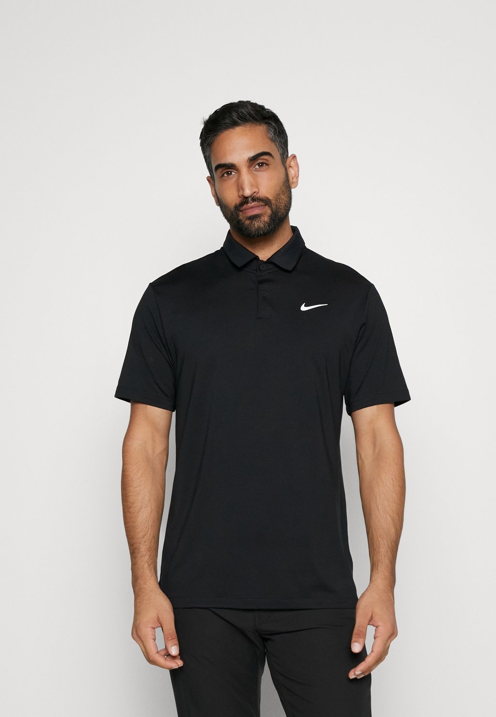 

Поло M NK DF TOUR POLO SOLID Nike, черный белый