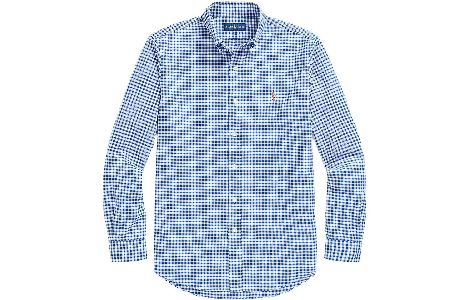 

Футболка поло мужская синяя Polo Ralph Lauren