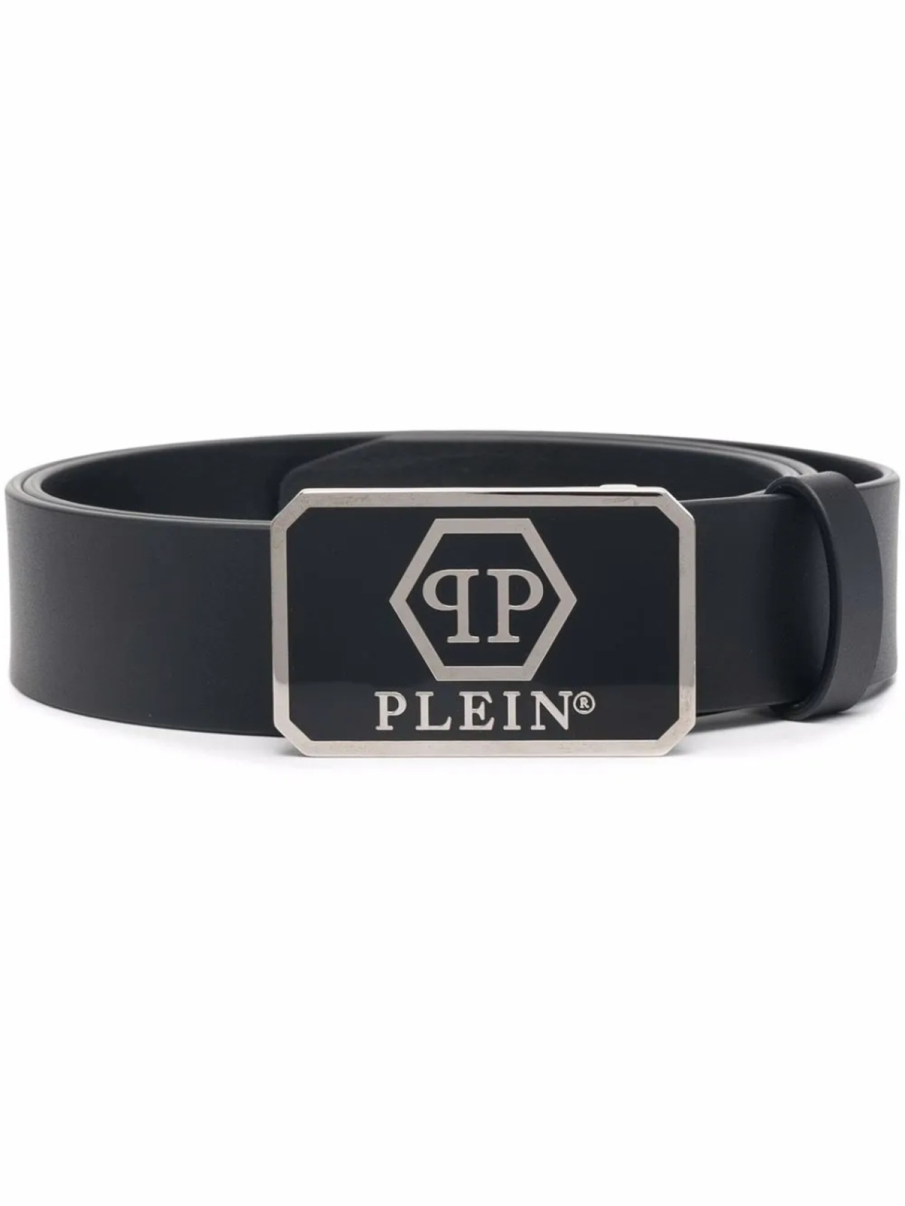 

Philipp Plein ремень с логотипом, черный