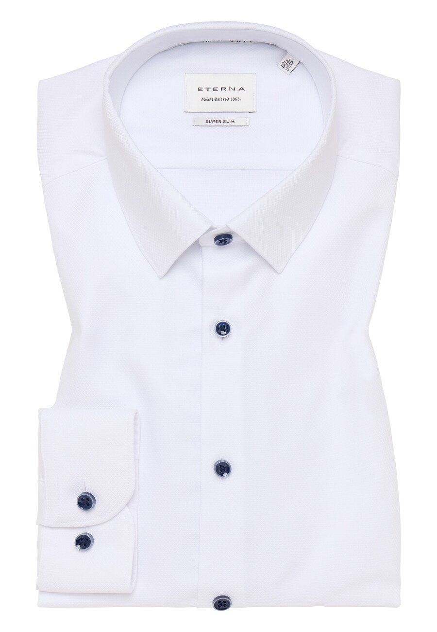 

Рубашка делового кроя Slim Fit ETERNA, белый