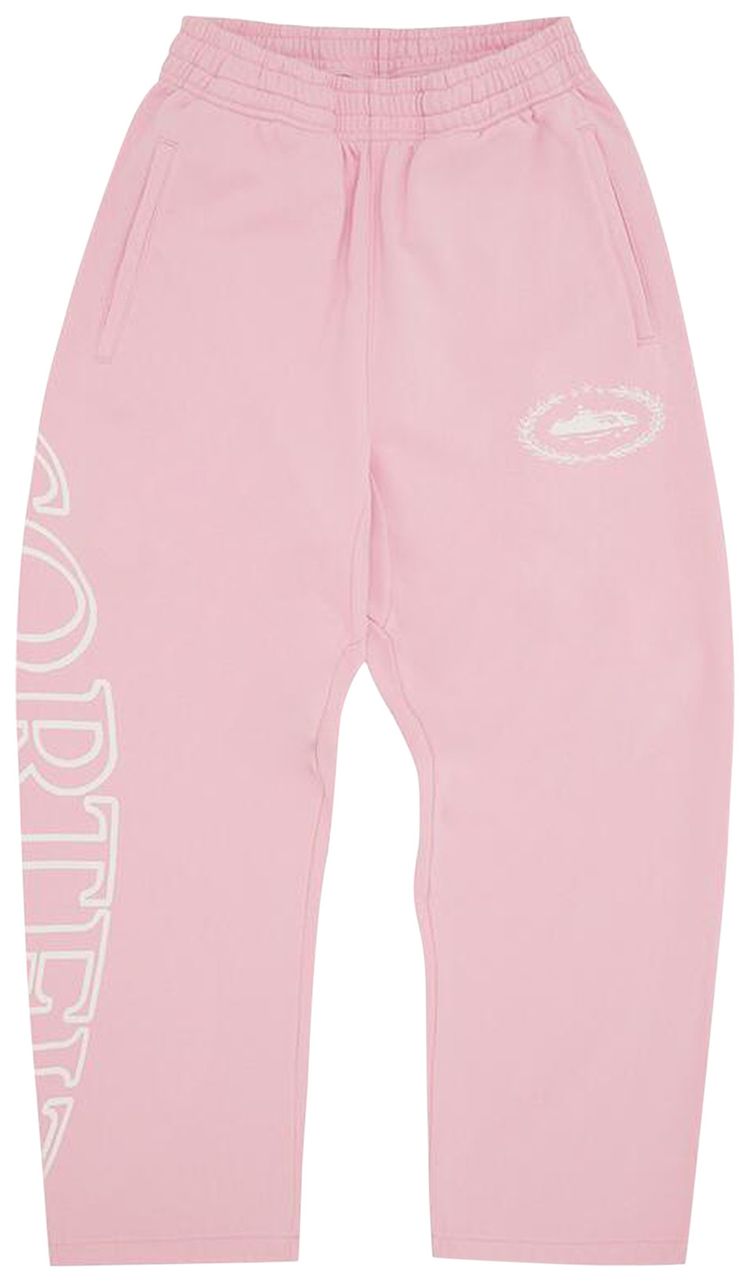 

Брюки Corteiz Superior Royale Open Hem Pant 'Pink', розовый