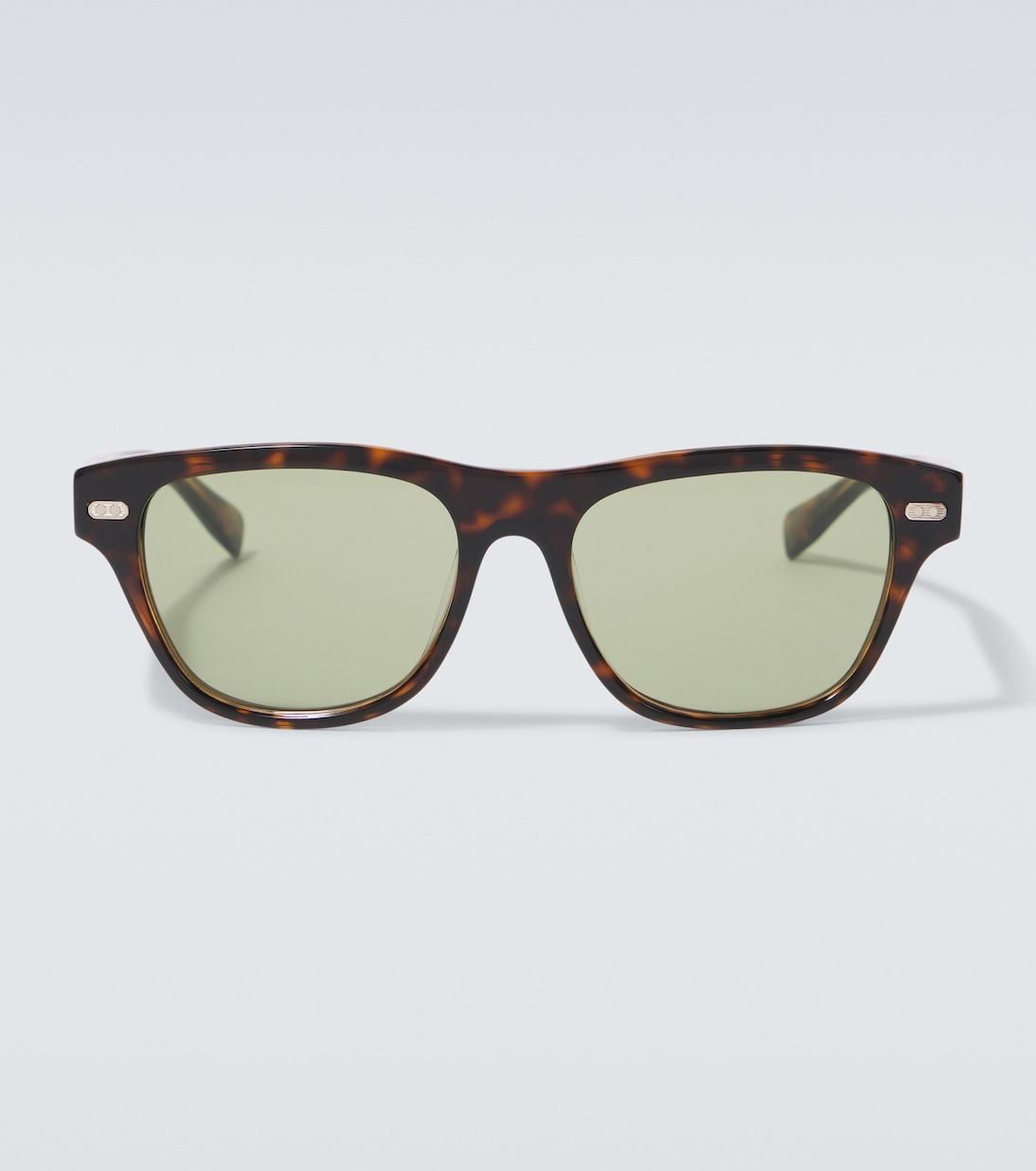 

Квадратные солнцезащитные очки Iconic Meridian Brunello Cucinelli, Mogano Green