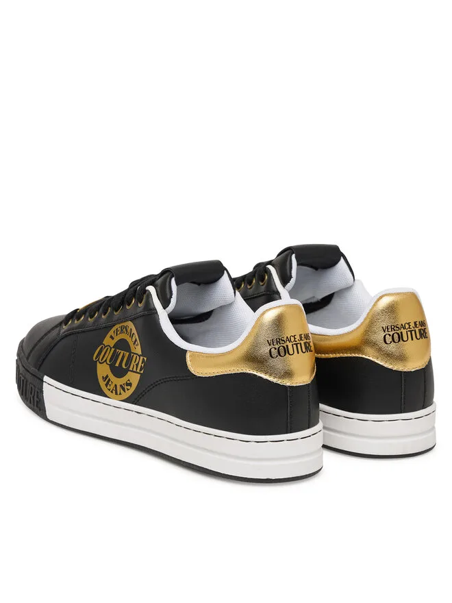 Versace Jeans Couture Кроссовки 80YA3SK1 черные — фото 3