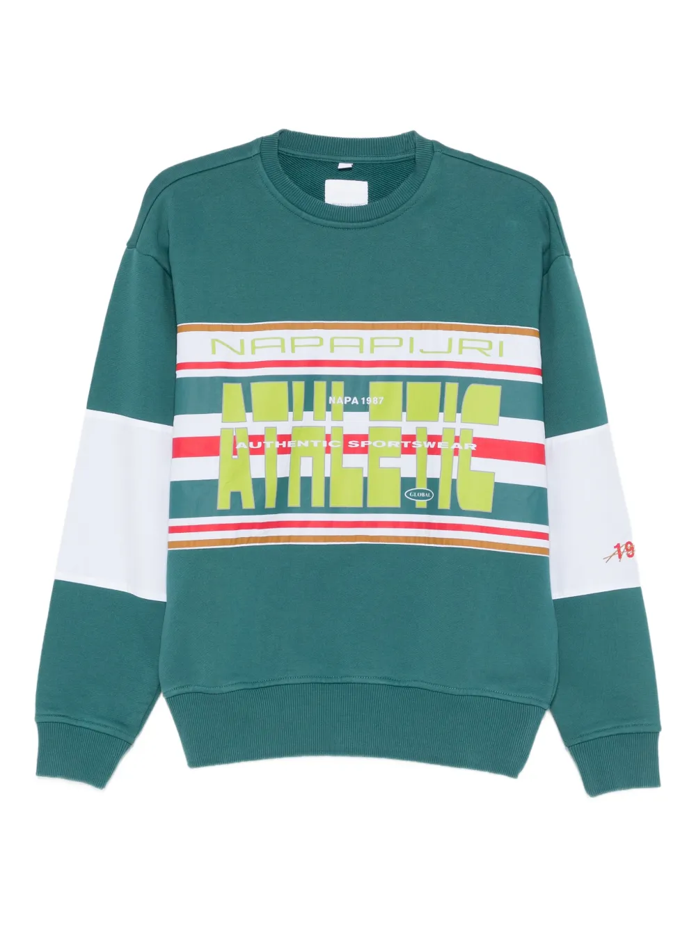 

Свитшот Lamont в сотрудничестве с Martin Rose Napapijri, зеленый