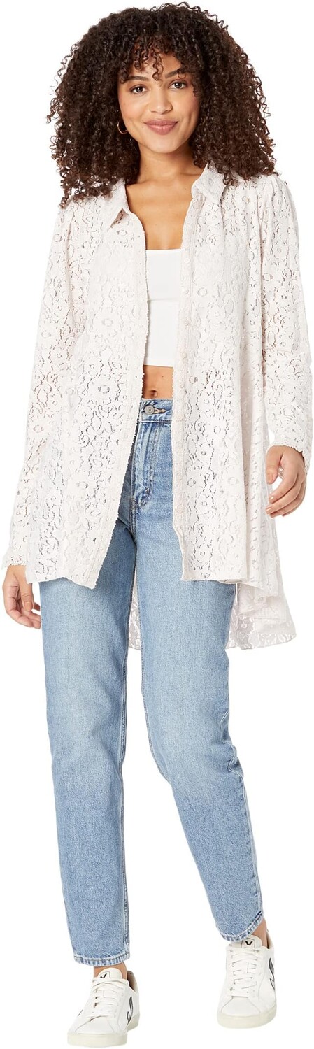 

Туника Free People Heather Tunic, цвет Champagne Dream