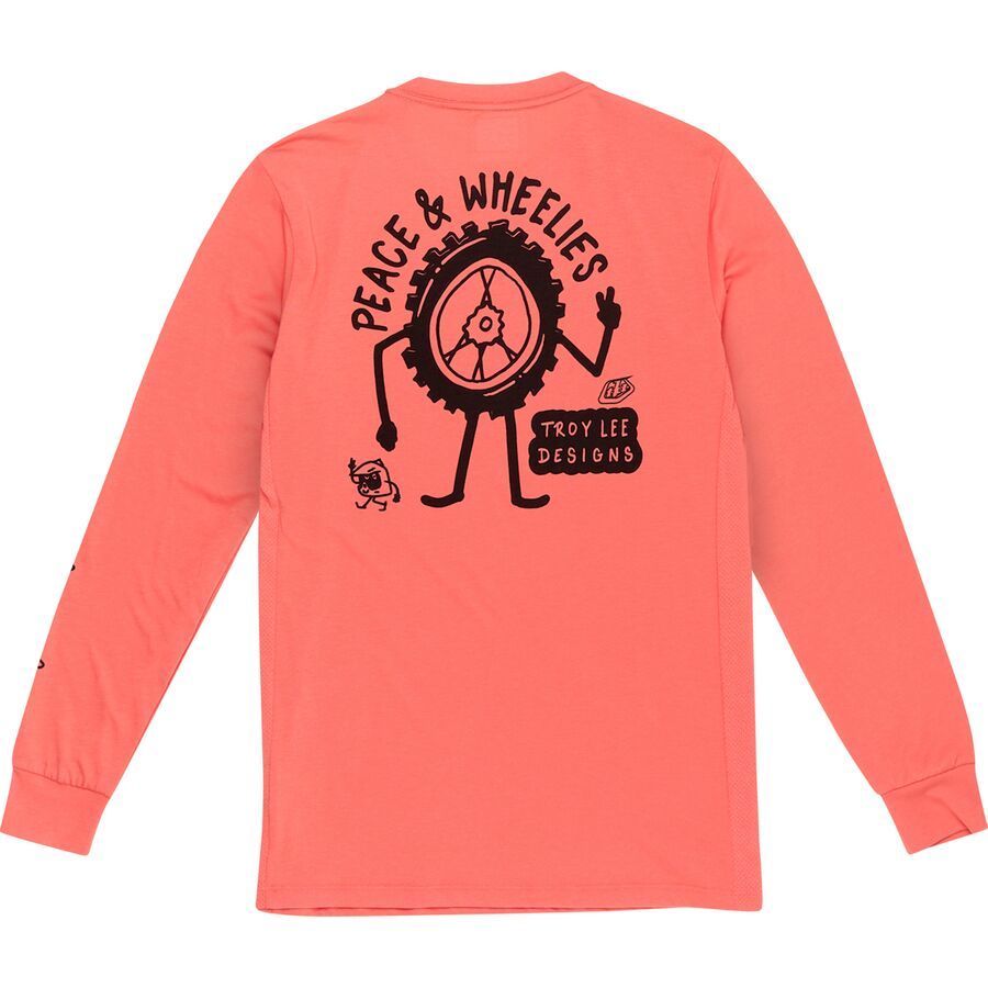 

Футболка Troy Lee Designs Skyline Long-Sleeve Ride Troy Lee Designs, P&W Melon