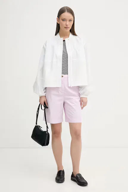 Шорты чинос из эластичного хлопка Tommy Hilfiger, розовый — фото 2