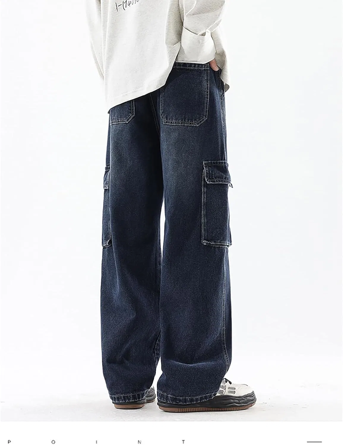 Джинсы свободные Retro Denim Baggy Cargo, 8 — фото 2