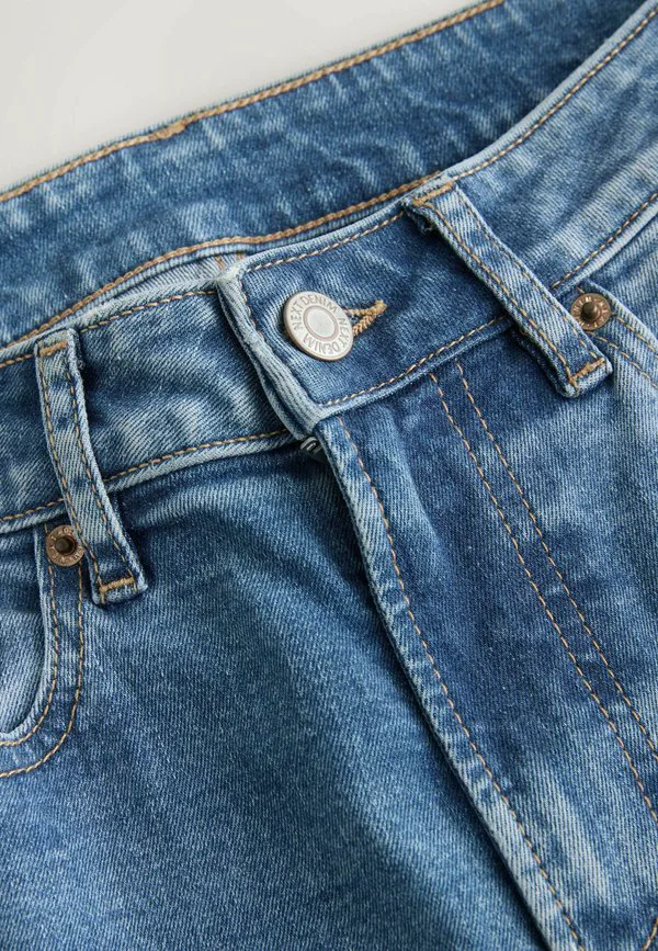 Джинсы облегающего кроя средней посадки из эластичной ткани. Next, Mid Blue Denim — фото 2