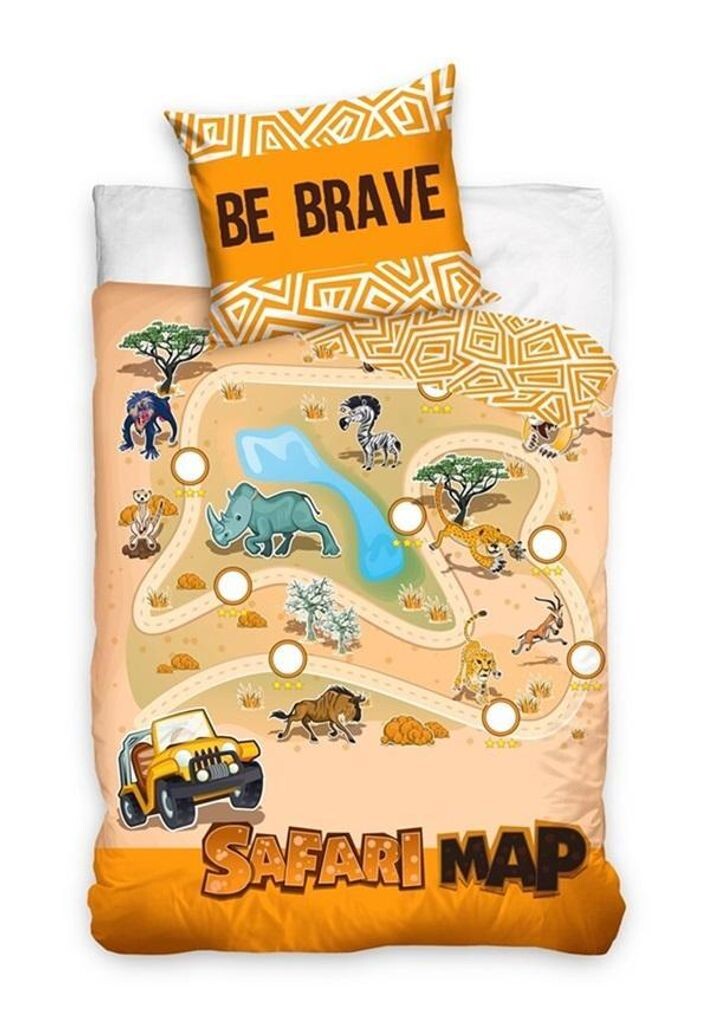 

Пододеяльник Safari карта 140 х 200 см хлопок PHU CARBOTEX