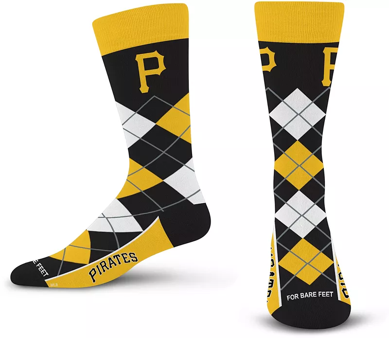 

Носки для босых ног Pittsburgh Pirates Argyle For Bare Feet