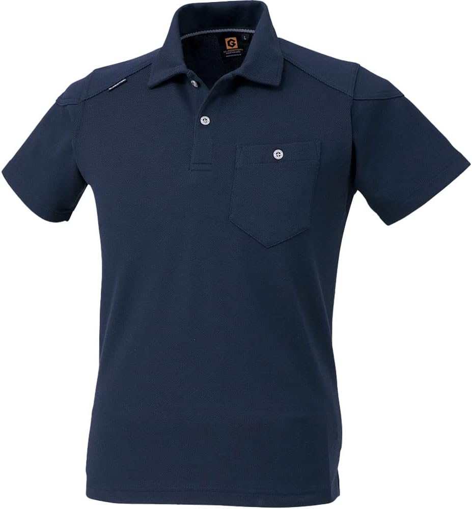 

Поло с коротким рукавом CO-COS Nobuoka G9117, темно-синий