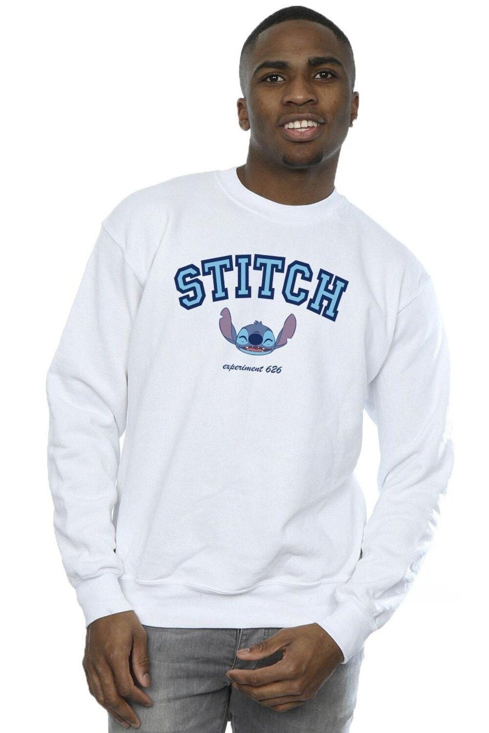

Толстовка Lilo And Stitch Collegial Disney, белый