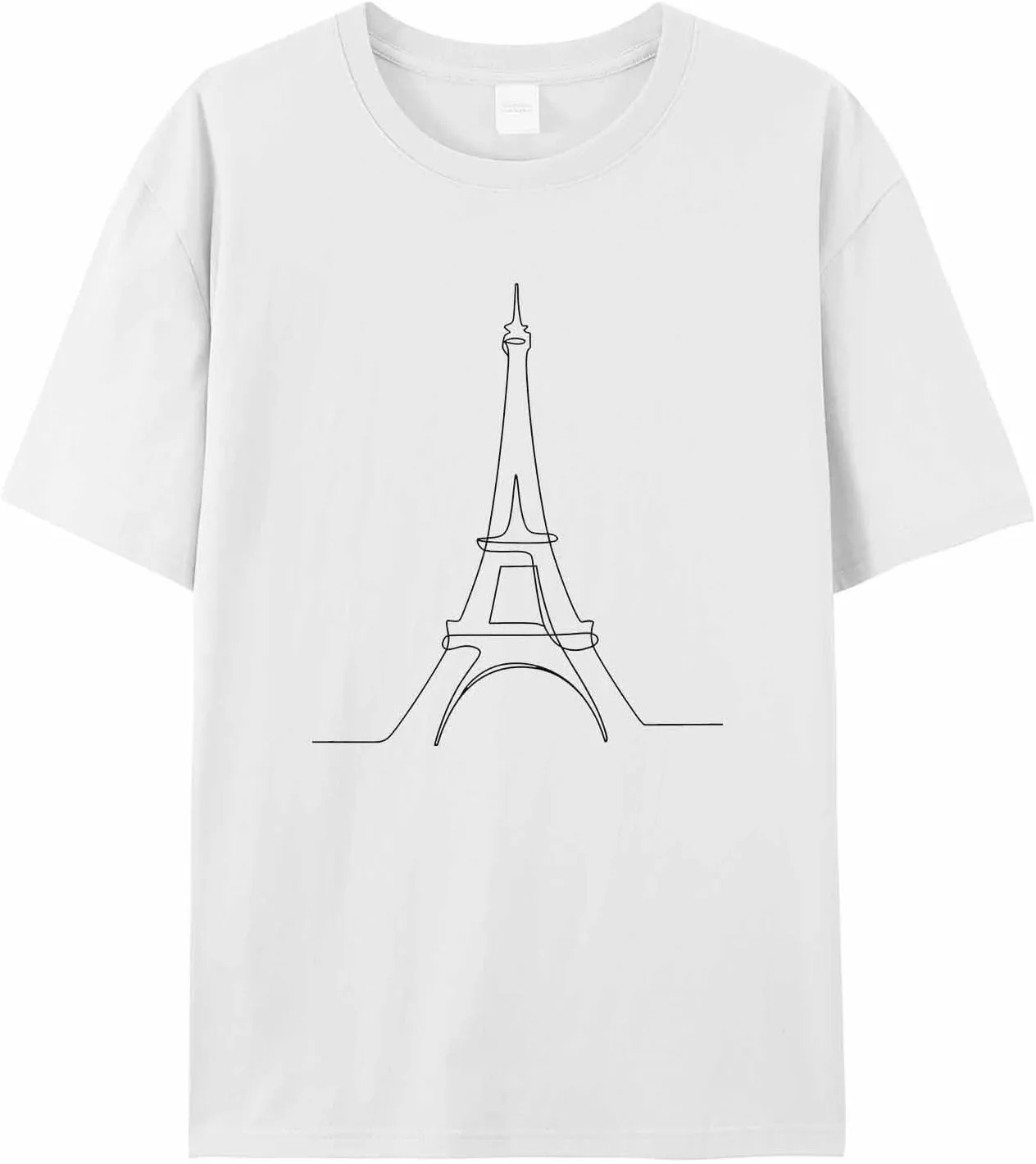 

Мужская футболка Paris Eiffel Tower с коротким рукавом jdudh