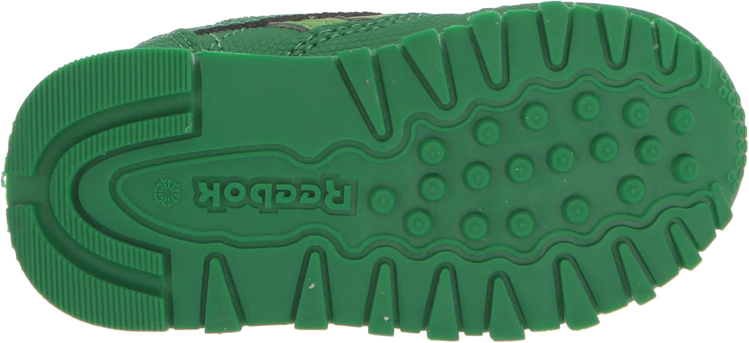 Кроссовки Reebok Classic Leather для детей и подростков, зеленый — фото 4