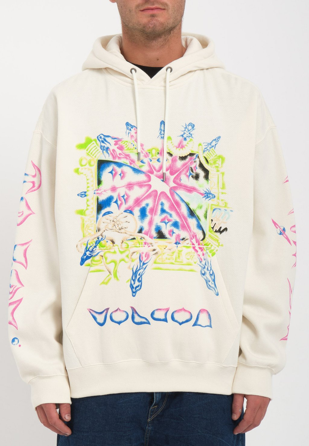 

Толстовка Featured Artist Sam Ryser Volcom, цвет off white