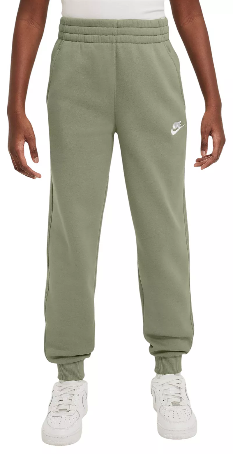 

Флисовые джоггеры Nike All Kids Fit Sportswear Club, цвет Oil Green